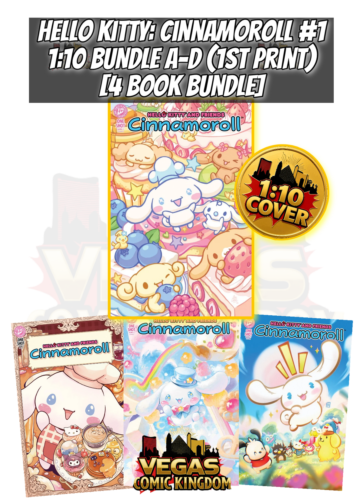 Hello Kitty: Cinnamoroll #1 & Variants (1st Print) IDW Publishing 2026
