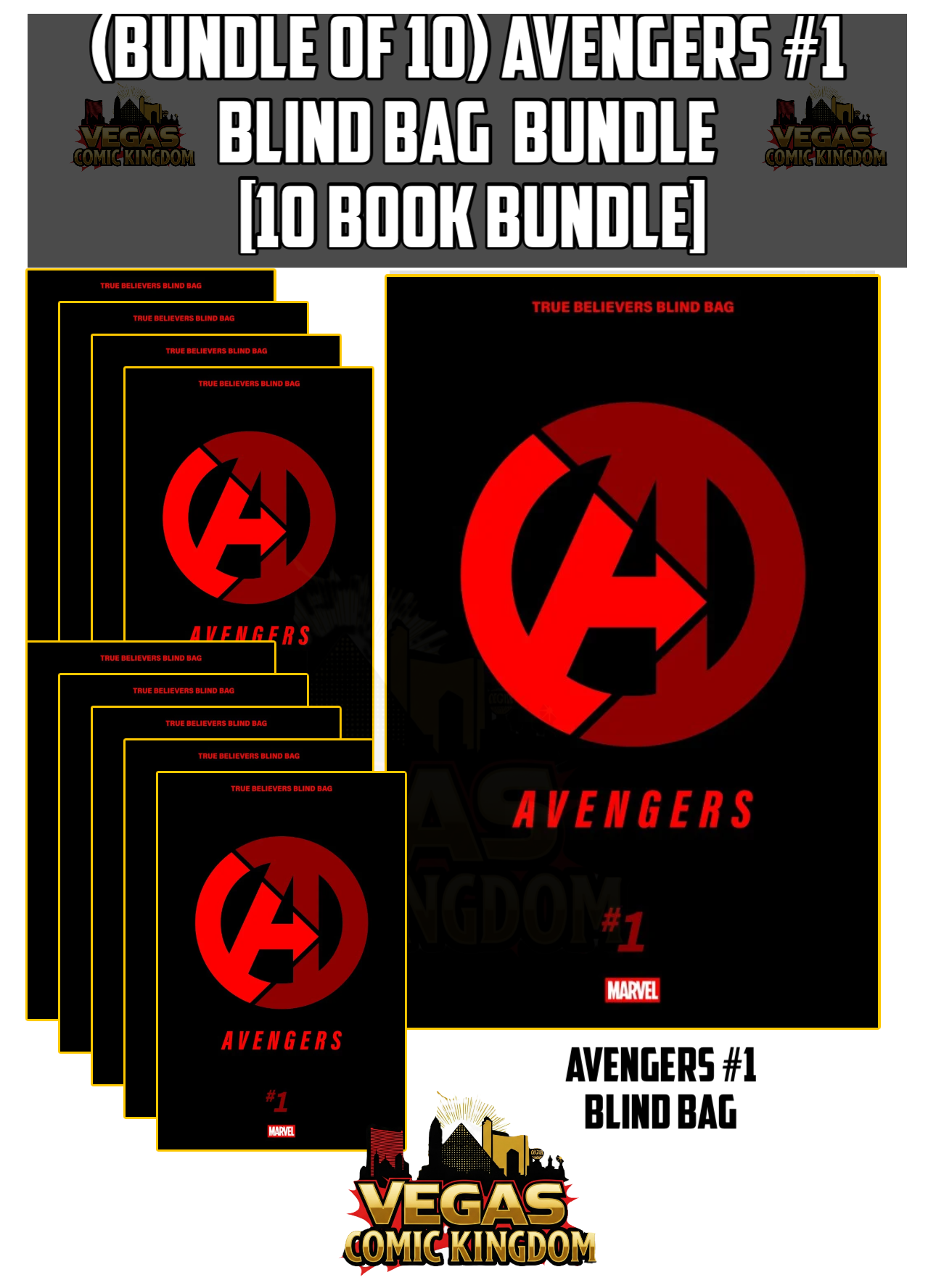 Avengers #1 Blind Bag Bundles (1st Print) Marvel Comics 2026