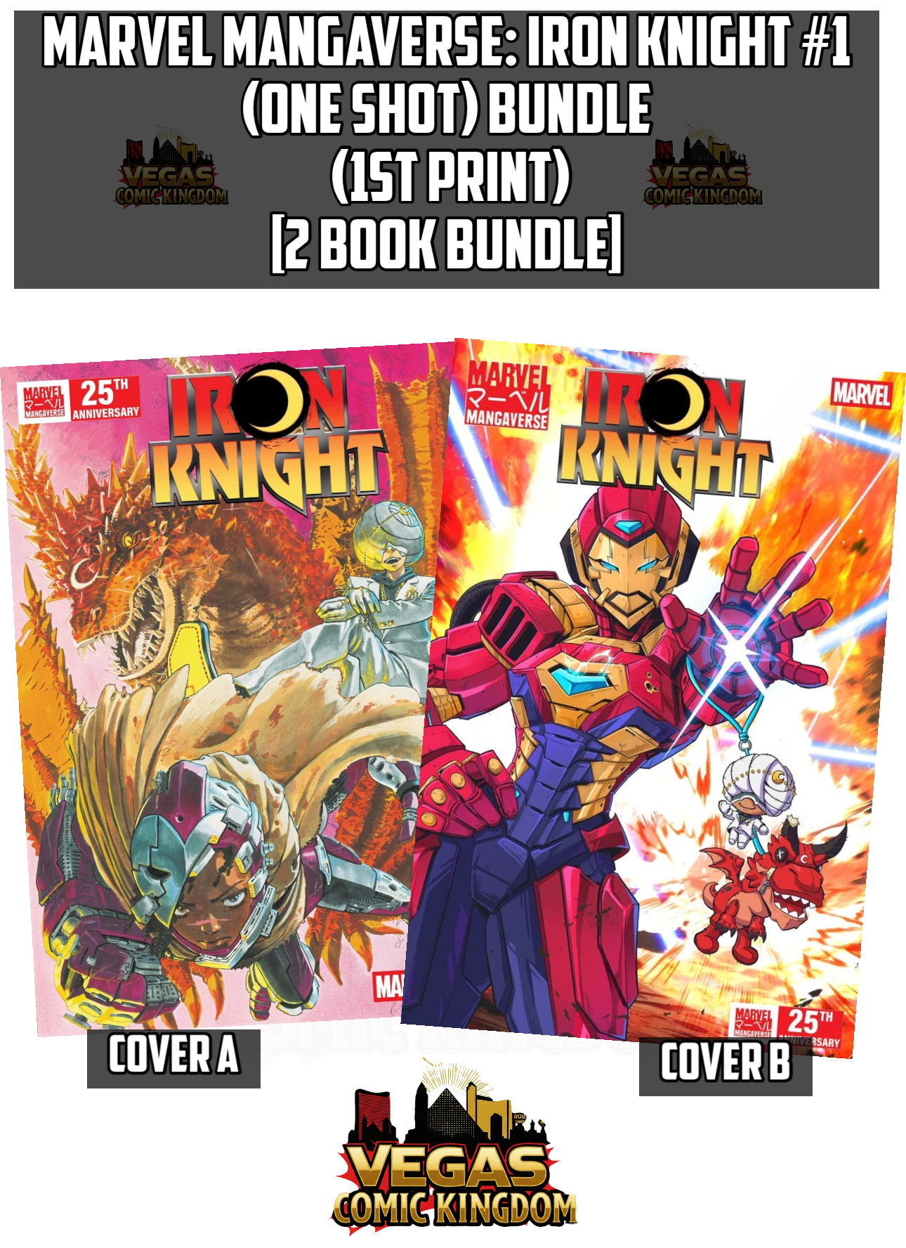 Marvel Mangaverse: Iron Knight #1 (One Shot) & Variants (1st Print) Marvel Comics 2026
