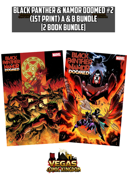 Black Panther & Namor Doomed #2 & Variants (1st Print) Marvel Comics
