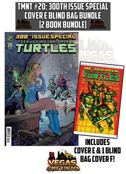 Teenage Mutant Ninja Turtles #20: 300th Issue Cover E Bundle [2 Book Bundle]