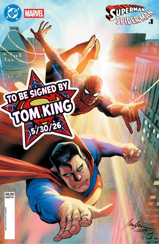 DC/Marvel: Superman/Spider-Man #1 (One-Shot) Card Stock Cover C Rafael Albuquerque [SIGNED BY TOM KING]