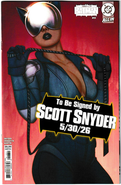 ABSOLUTE BATMAN #13 (1st Print & More) [SIGNED BY SCOTT SNYDER & NICK DRAGOTTA]