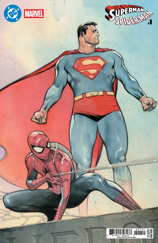 DC/Marvel: Superman/Spider-Man #1 (One-Shot) Card Stock Cover E Olivier Coipel