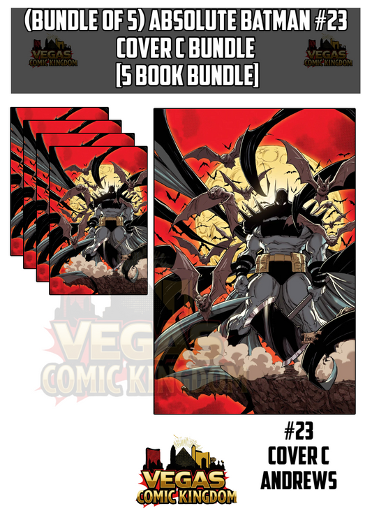 ABSOLUTE BATMAN #23 Cover C Bundle [5 Book Bundle]