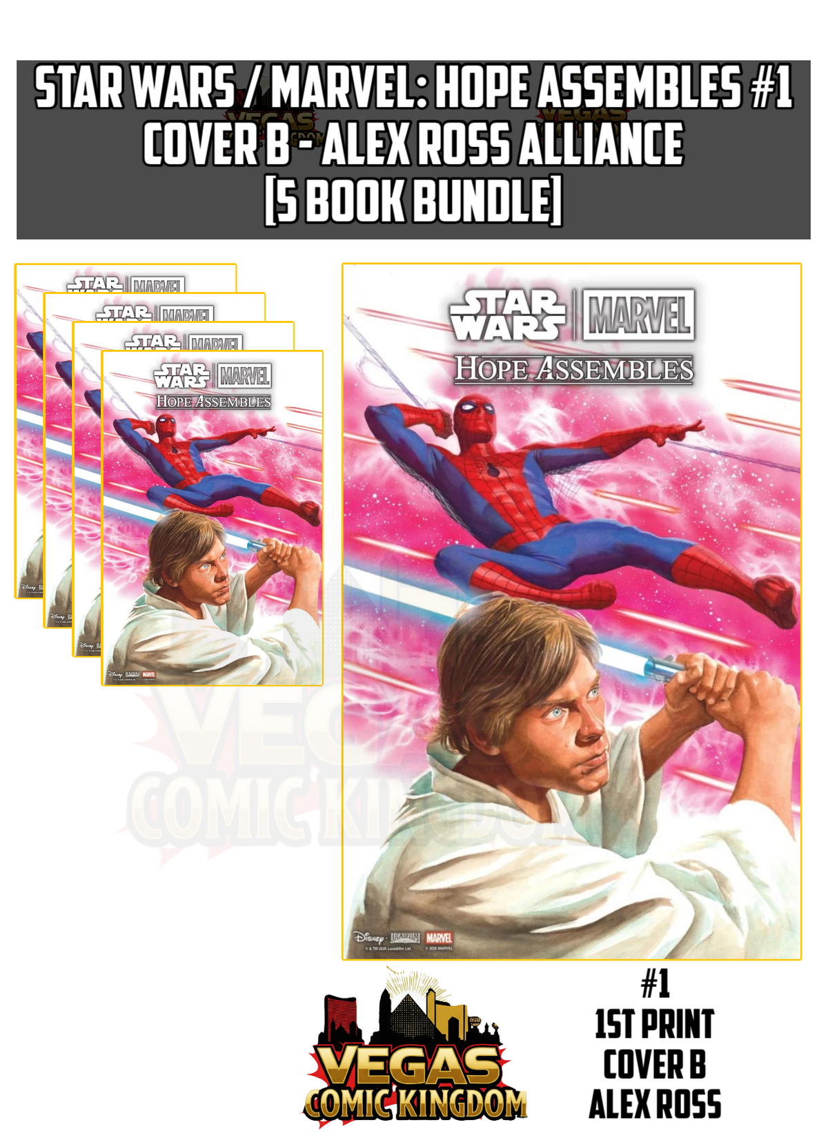 Star Wars / Marvel: Hope Assembles #1 & Variants (1st Print) Marvel Comics 2027