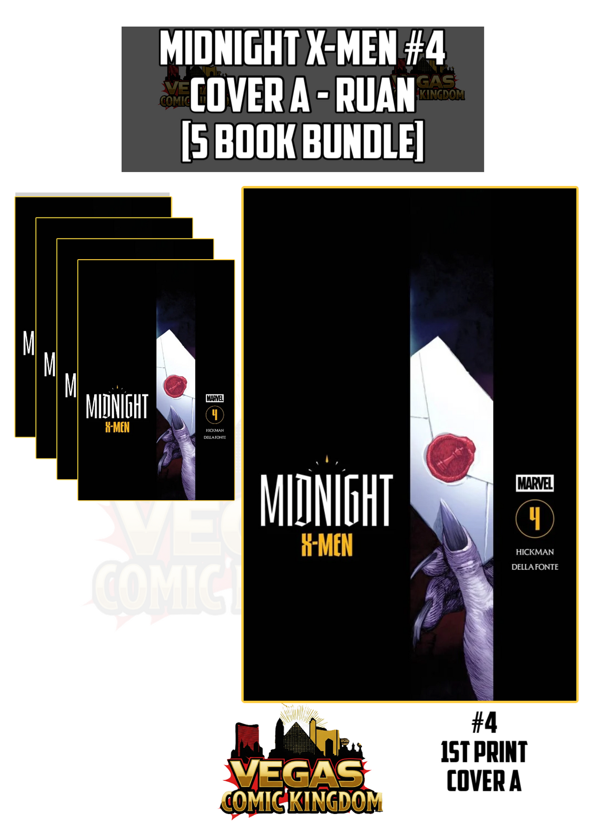 Midnight X-Men #4 & Variants (1st Print) Marvel Comics 2027