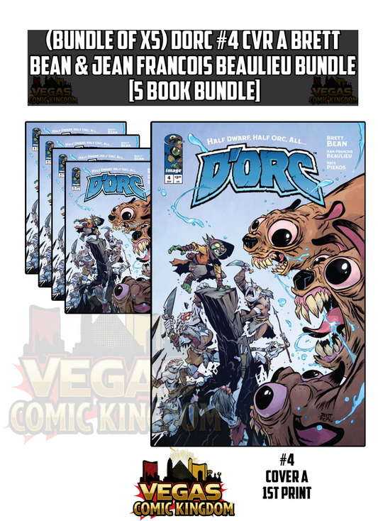 DORC #4 CVR A BRETT BEAN & JEAN FRANCOIS BEAULIEU Bundle (1st Print) [5 Book Bundle]