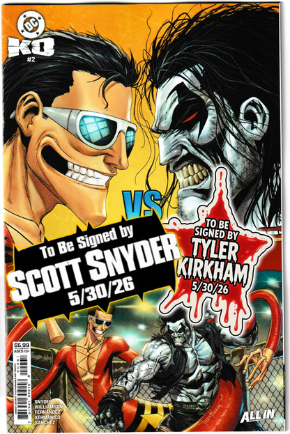 DC K.O. #2 (of 5) Cvr D Tyler Kirkham Card Stock Var (DC Comics 2025)