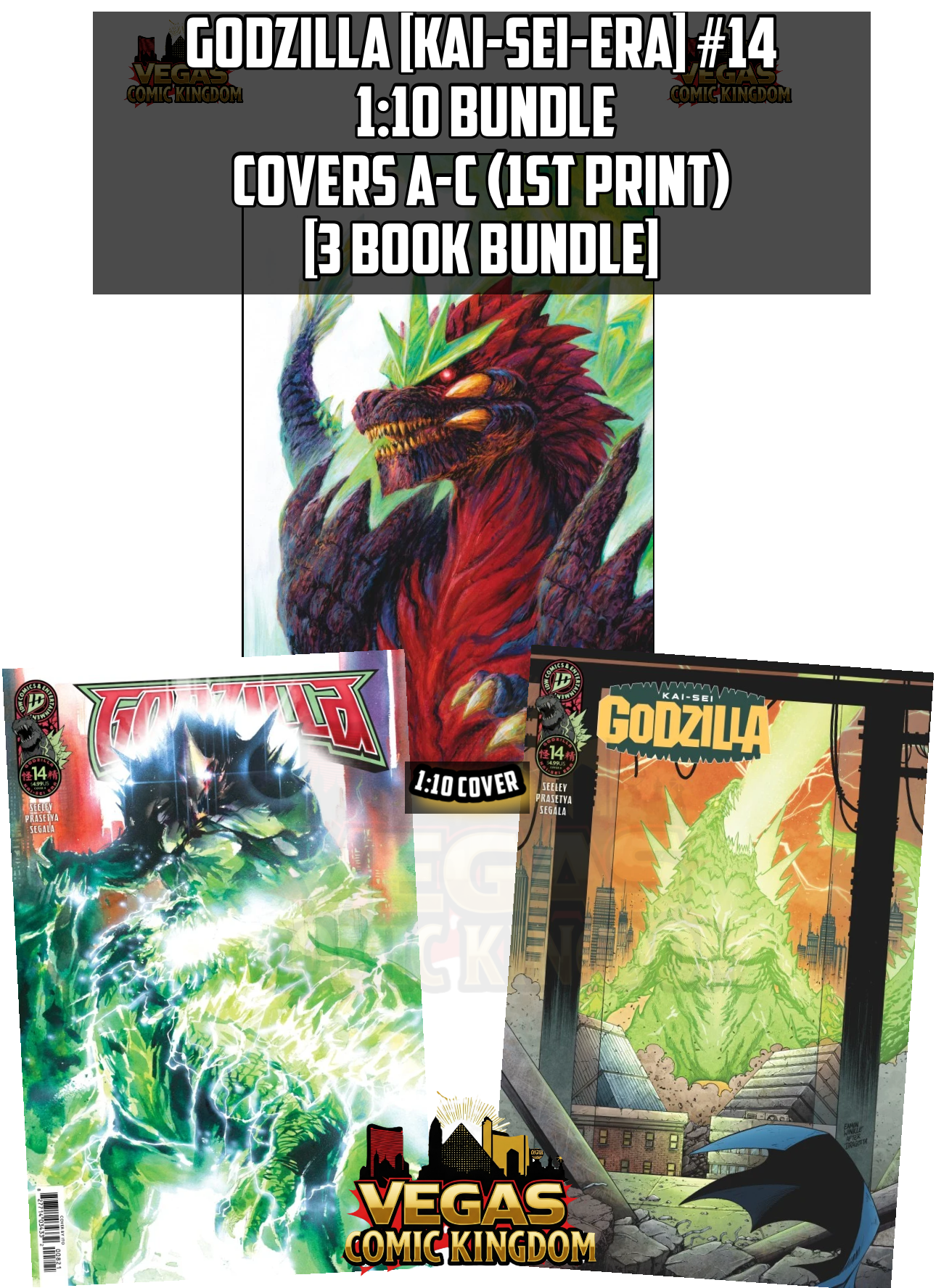 Godzilla [Kai-Sei-Era] #14 & Variants (1st Print) IDW Publishing 2026