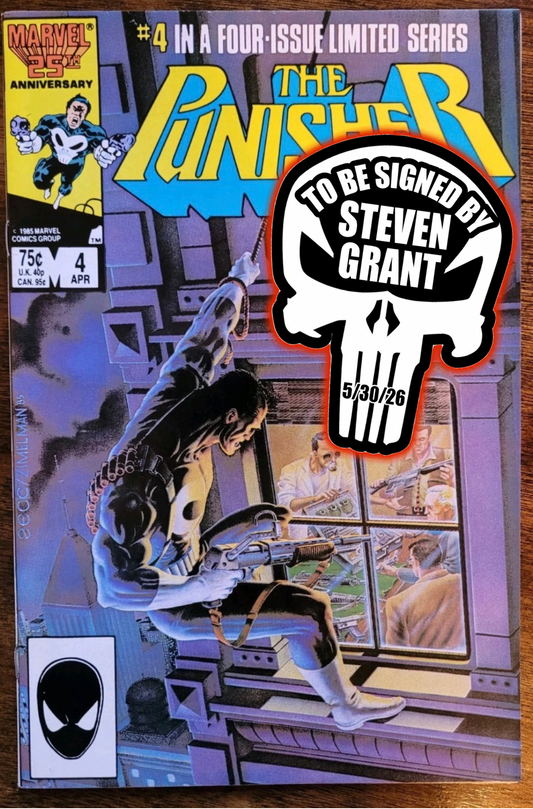 Punisher (1986) #4 of 5 [SIGNED BY STEVEN GRANT]