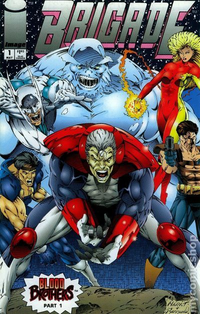 Brigade (1993) #1 (1st Print) [SIGNED BY CO-CREATOR MARAT MYCHAELS]