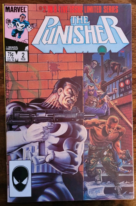 Punisher (1986) #2 of 5 [SIGNED BY STEVEN GRANT]