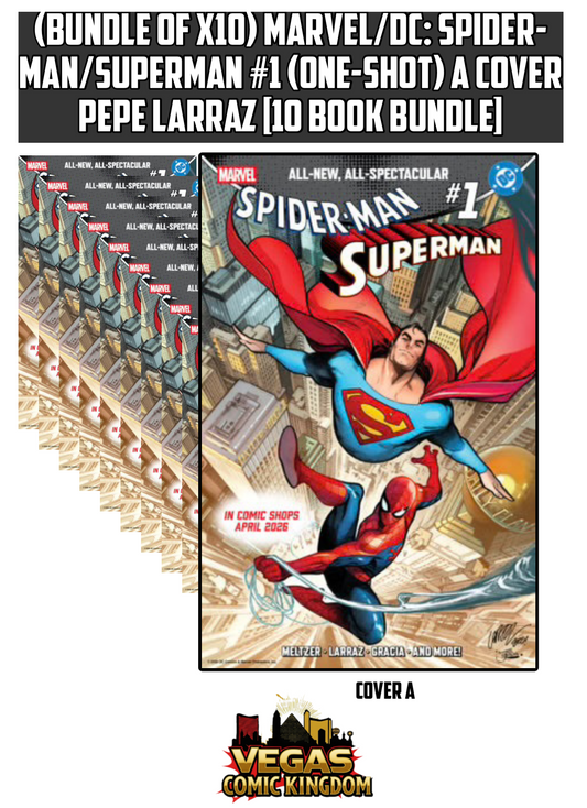 (Bundle of x10) Marvel/DC: Spider-Man/Superman #1 (One-Shot) A Cover Pepe Larraz [10 Book Bundle]