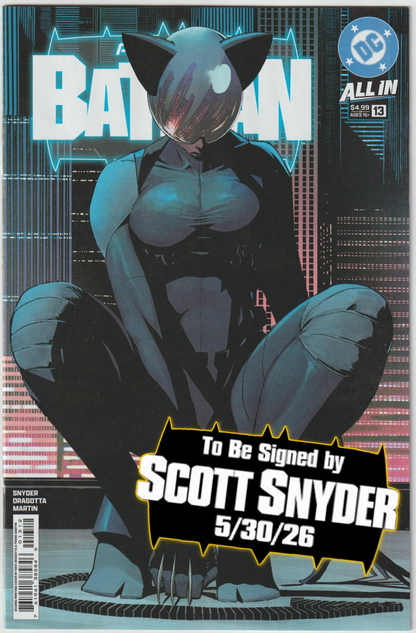 ABSOLUTE BATMAN #13 (1st Print & More) [SIGNED BY SCOTT SNYDER & NICK DRAGOTTA]