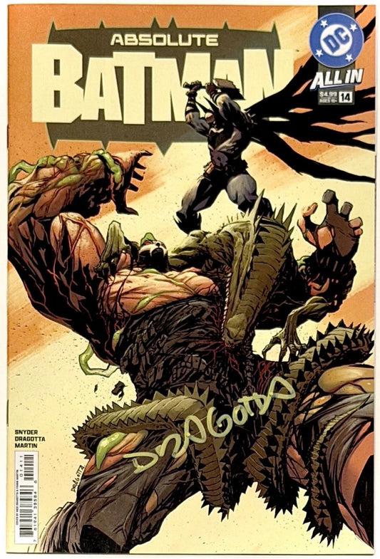 ABSOLUTE BATMAN #14 (1st Print & More) [SIGNED BY SCOTT SNYDER & NICK DRAGOTTA]