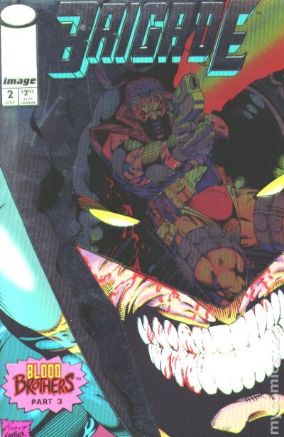 Brigade (1993) #2 (1st Print) [SIGNED BY CO-CREATOR MARAT MYCHAELS]