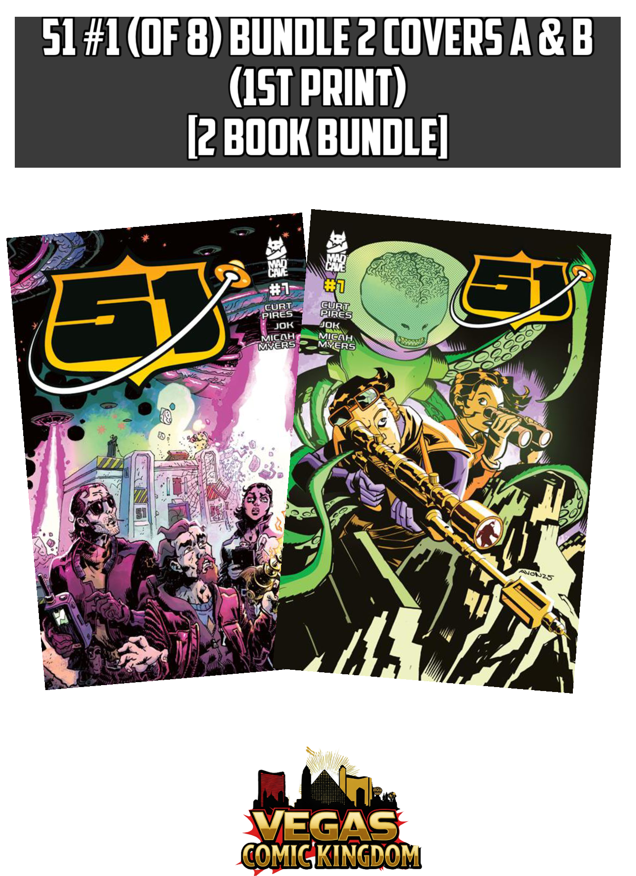 51 #1 (OF 8) Bundle 2 Covers A & B (1st Print) [2 Book Bundle]