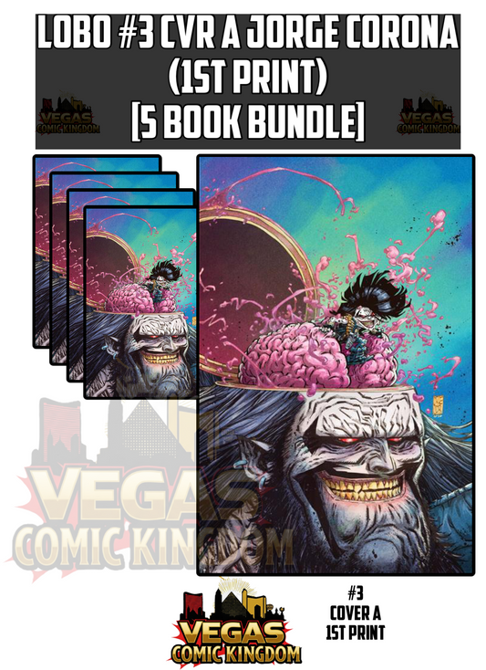 LOBO #3 CVR A JORGE CORONA (1st Print) [5 Book Bundle]