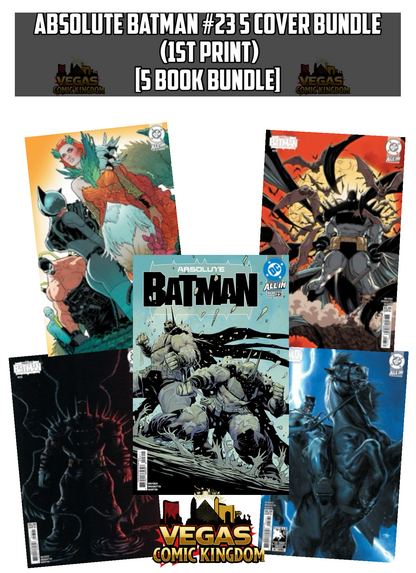 ABSOLUTE BATMAN #23 Bundle 5 Covers A-E (1st Print) [5 Book Bundle]