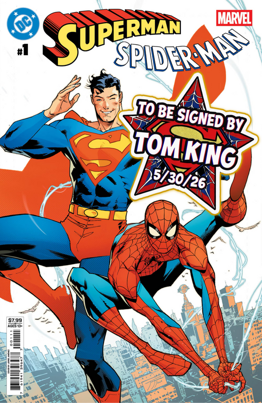 DC/Marvel: Superman/Spider-Man #1 (One-Shot) A Cover Jorge Jimenez [SIGNED BY TOM KING]