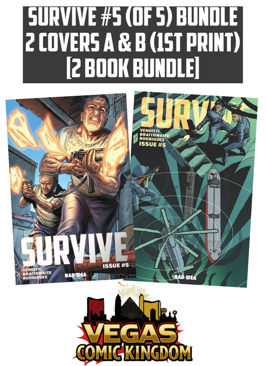 SURVIVE #5 (OF 5) Bundle 2 Covers A & B (1st Print) [2 Book Bundle]