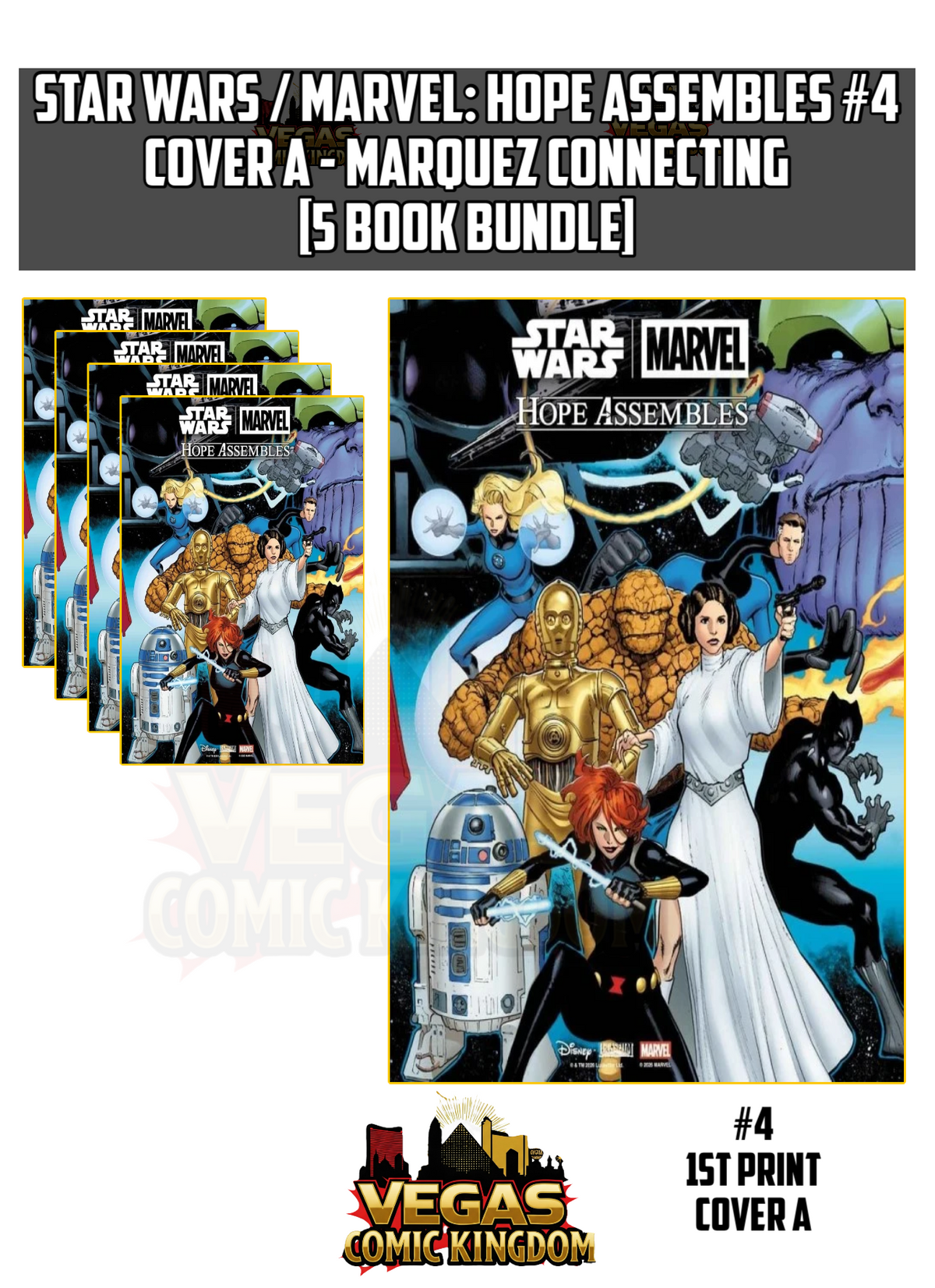 Star Wars / Marvel: Hope Assembles #4 & Variants (1st Print) Marvel Comics 2027