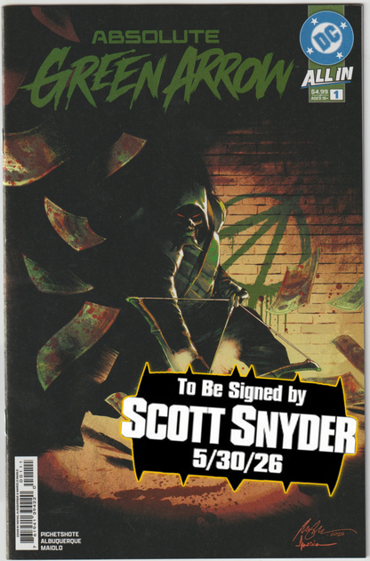 ABSOLUTE GREEN ARROW #1 (1st Print & Variants) [SIGNED BY SCOTT SNYDER]