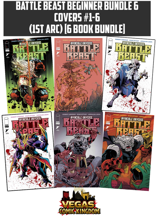 BATTLE BEAST Beginner Bundle 6 Covers #1-6 (1st Arc) [6 Book Bundle]