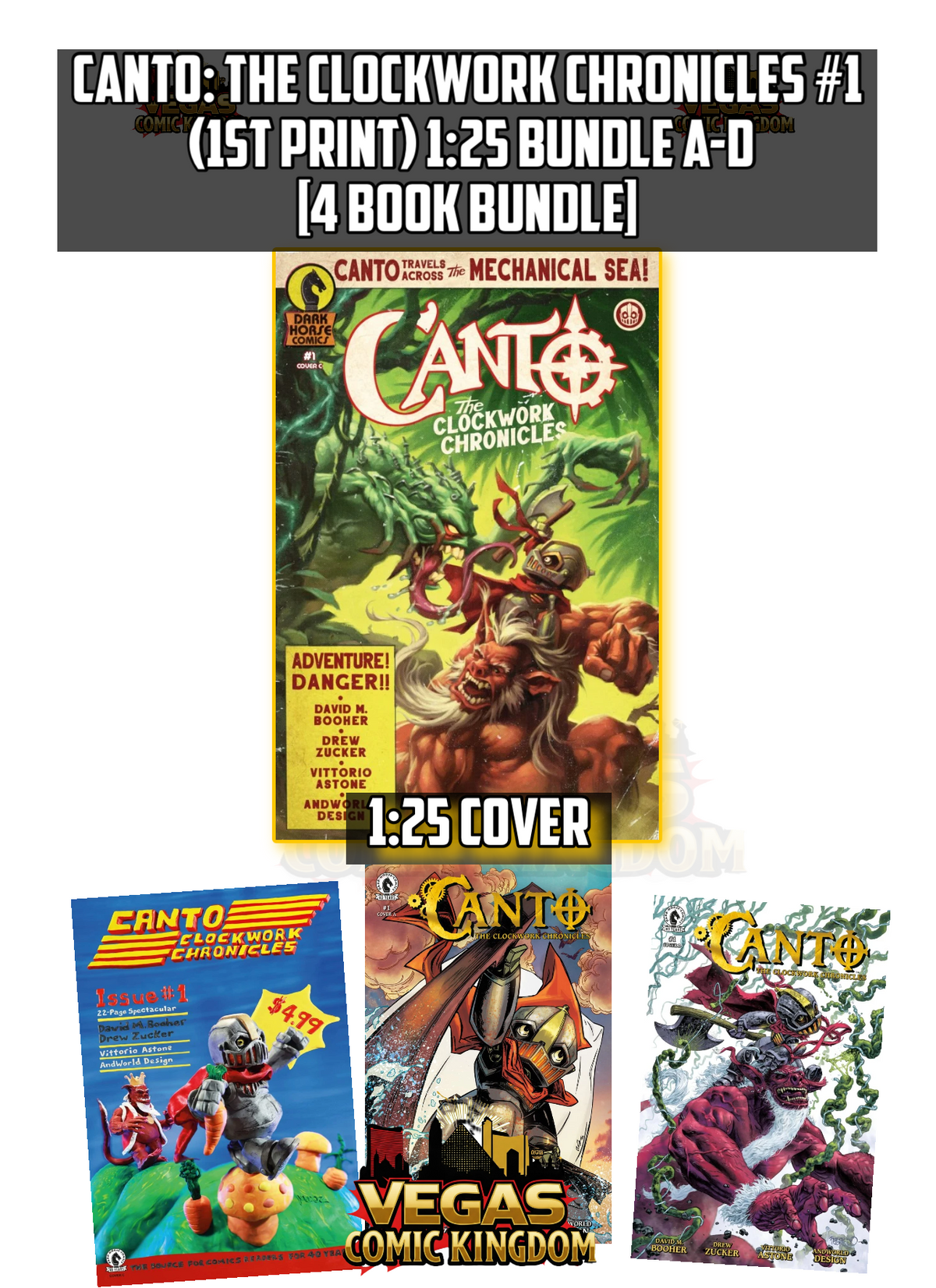Canto: The Clockwork Chronicles #1 (1st Print) Dark Horse Comics 2026