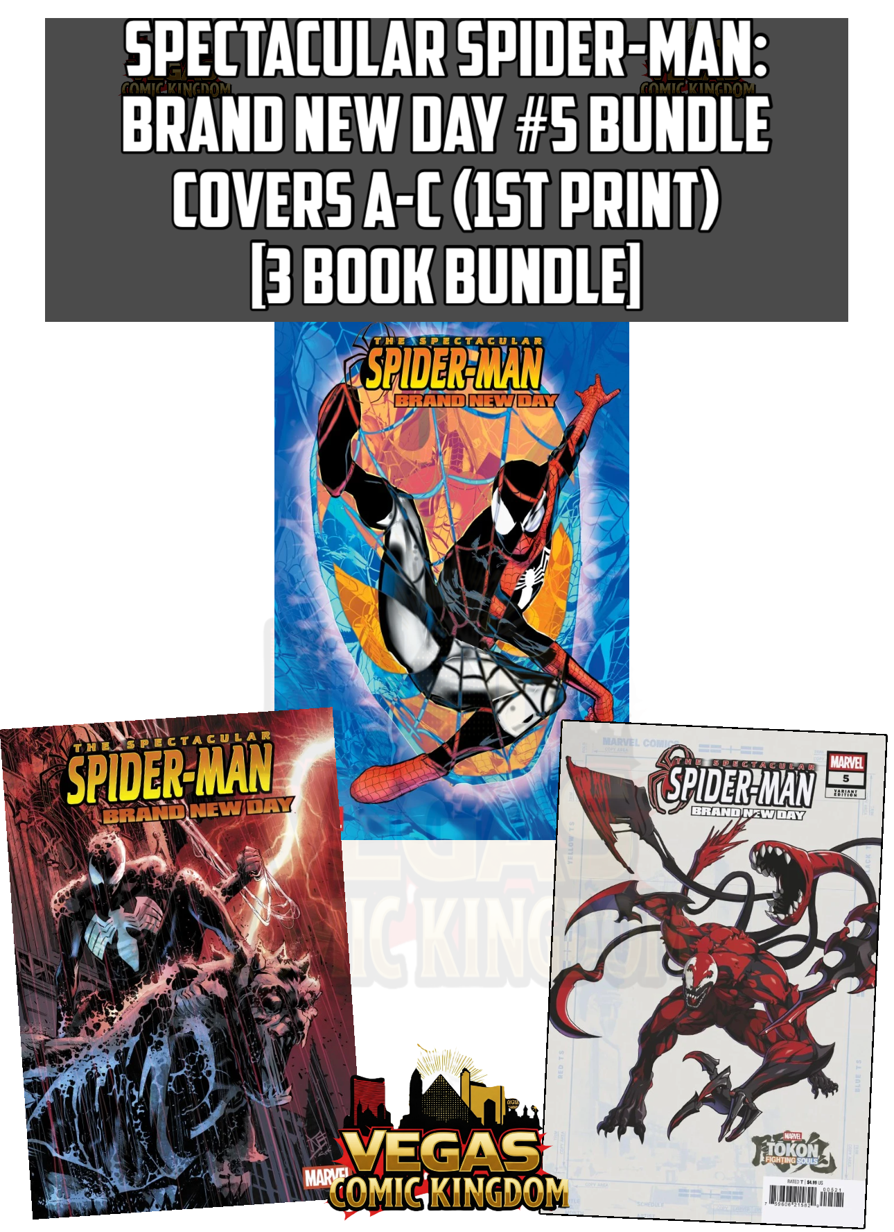 Spectacular Spider-Man: Brand New Day #5 of 5 & Variants (1st Print) Marvel Comics 2026