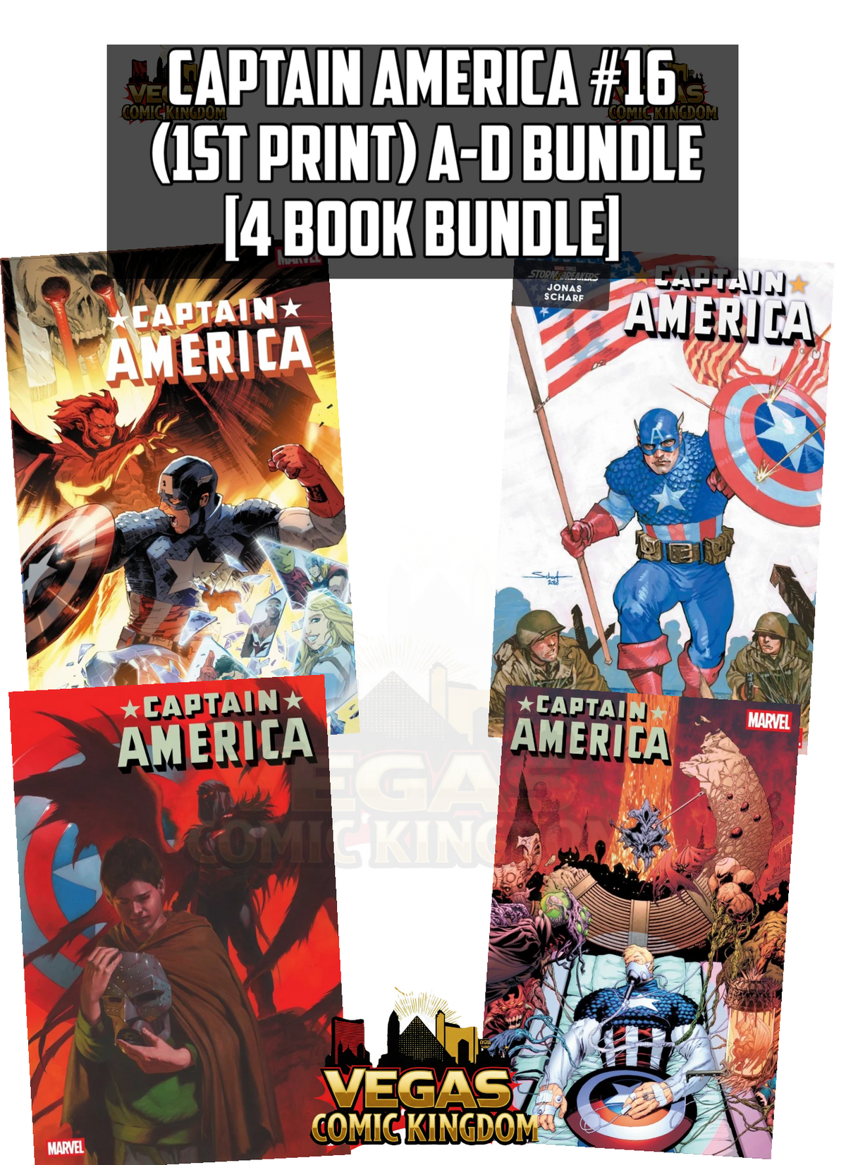 Captain America #16 & Variants (1st Print) Marvel Comics 2026
