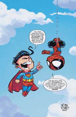 Marvel/DC: Spider-Man/Superman #1 (One-Shot) Variant Cover Skottie Young
