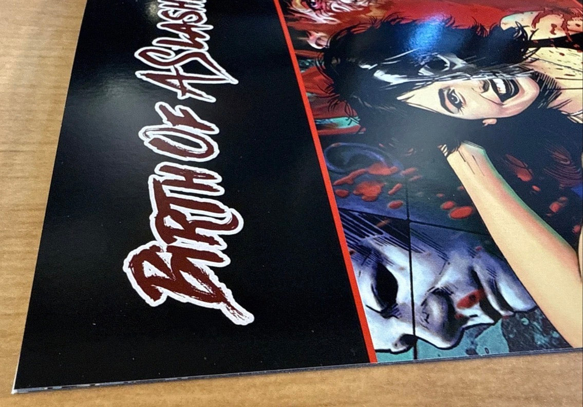 Birth of a Slasher #1 Tyler Kirkham X-Men 141 Homage Art the Clown Bloody Cover Limited to 100 [SIGNED BY TYLER KIRKHAM]