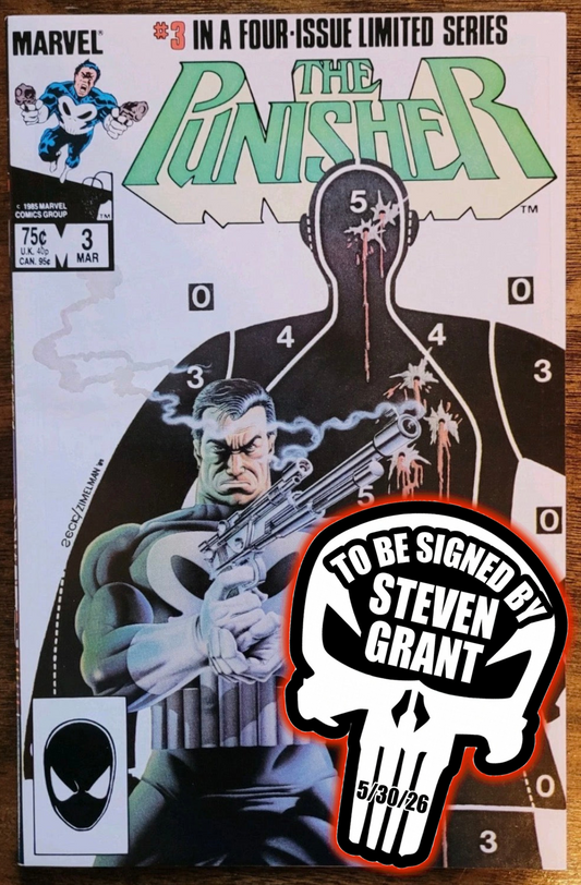 Punisher (1986) #3 of 5 [SIGNED BY STEVEN GRANT]