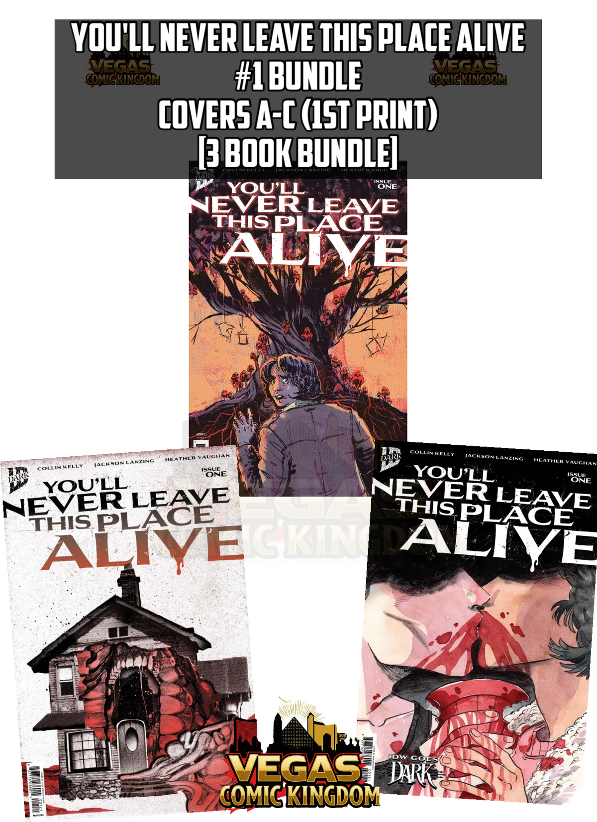 You'll Never Leave This Place Alive #1 (1st Print) IDW Dark 2026