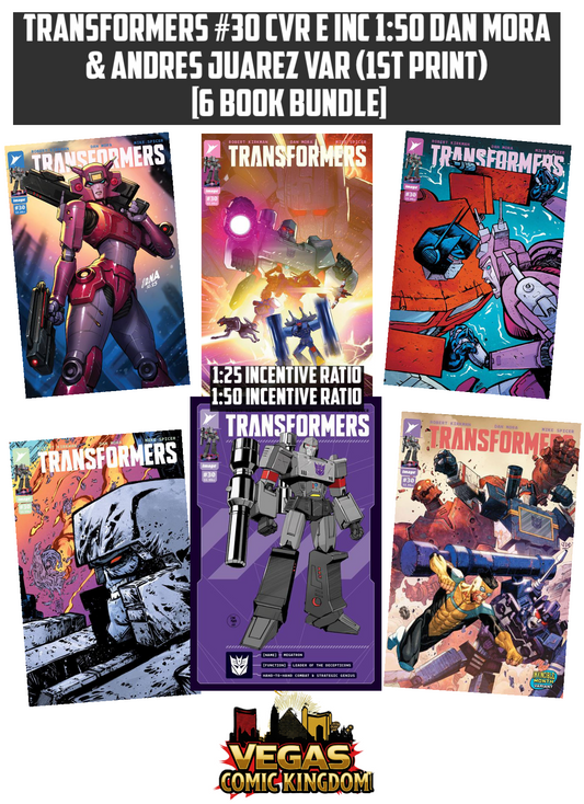 TRANSFORMERS #30 CVR E INC 1:50 DAN MORA & ANDRES JUAREZ VAR (1st Print)