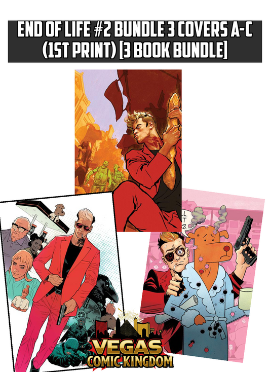 END OF LIFE #2 Bundle 3 Covers A-C (1st Print) [3 Book Bundle]
