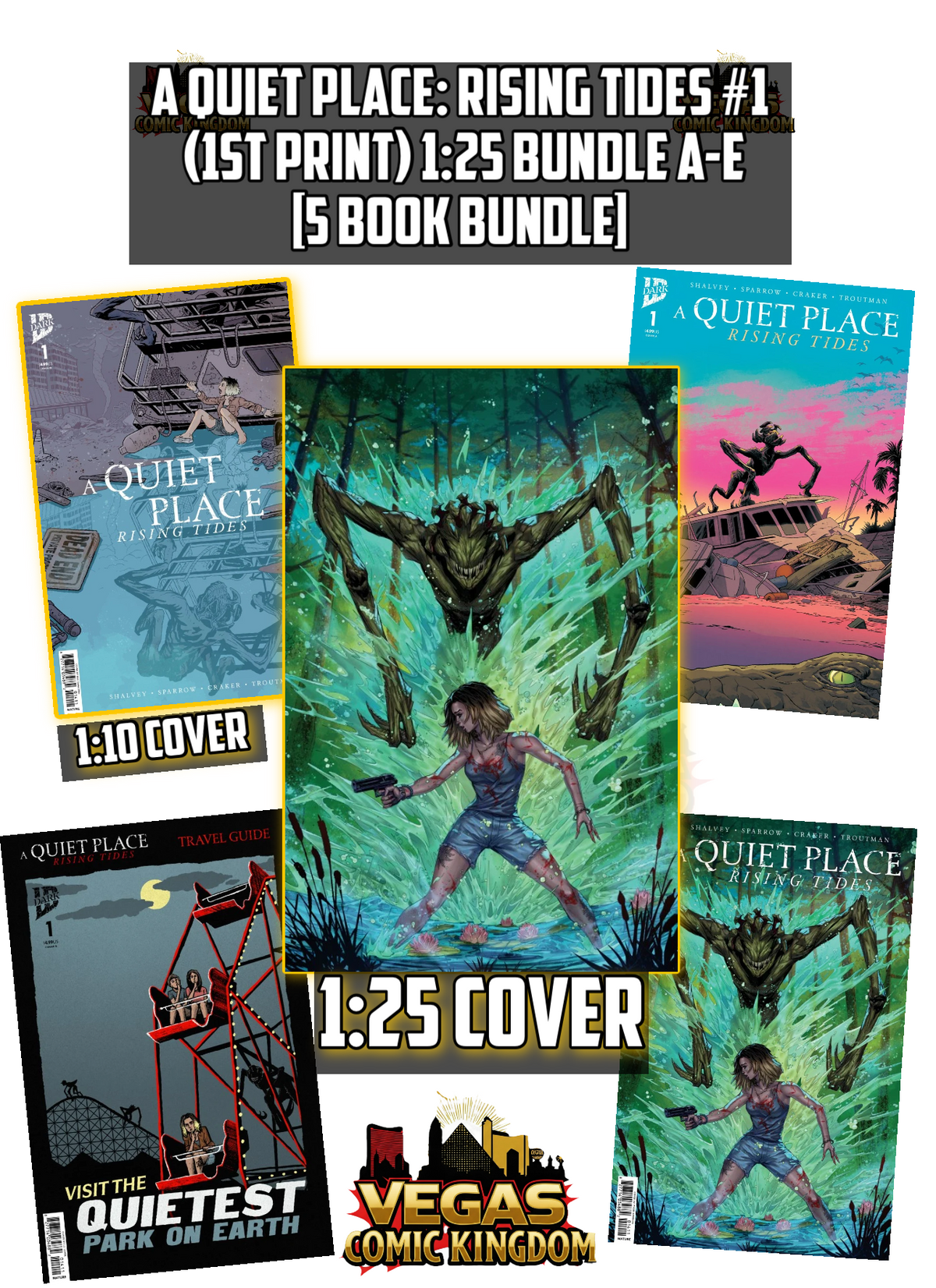 A Quiet Place: Rising Tides #1 (1st Print) IDW Dark 2026