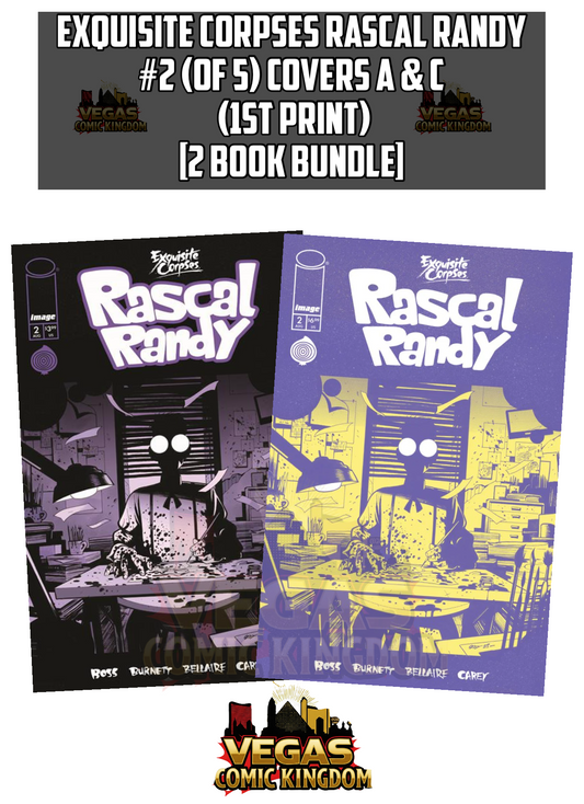 EXQUISITE CORPSES RASCAL RANDY #2 (OF 5) Bundle 2 Covers A & C (1st Print) [2 Book Bundle]