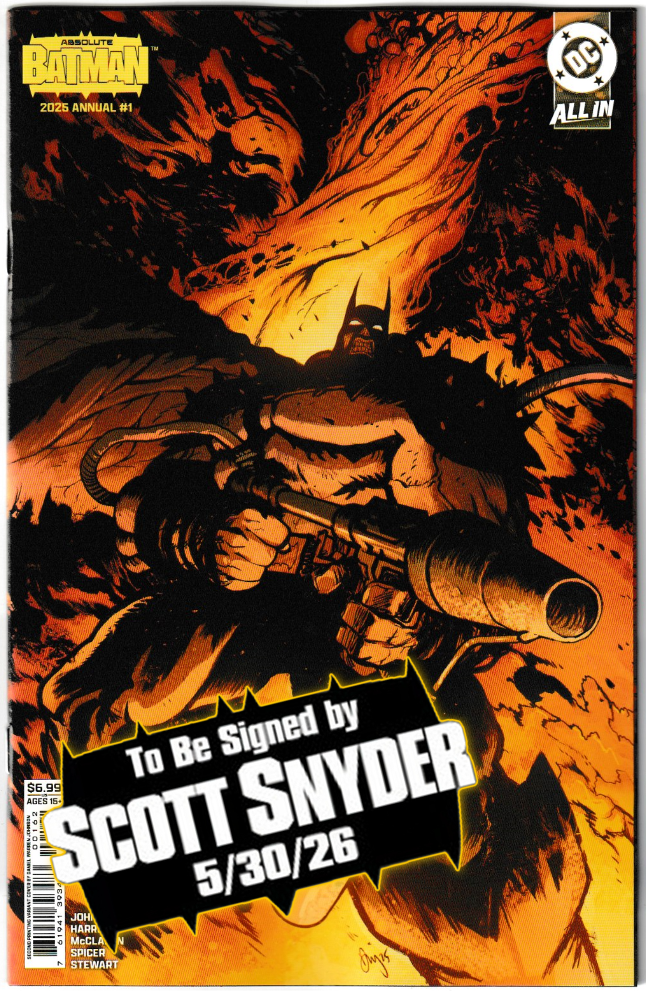 ABSOLUTE BATMAN ANNUAL #1 (One-Shot, 1st Print & More) [SIGNED BY SCOTT SNYDER]