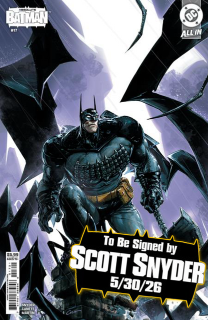 ABSOLUTE BATMAN #17 (1st Print) & Variants [SIGNED BY SCOTT SNYDER & NICK DRAGOTTA]