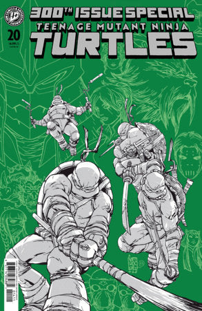 Teenage Mutant Ninja Turtles #20: 300th Issue Cover J 1:100 Incentive Bundle [2 Book Bundle]