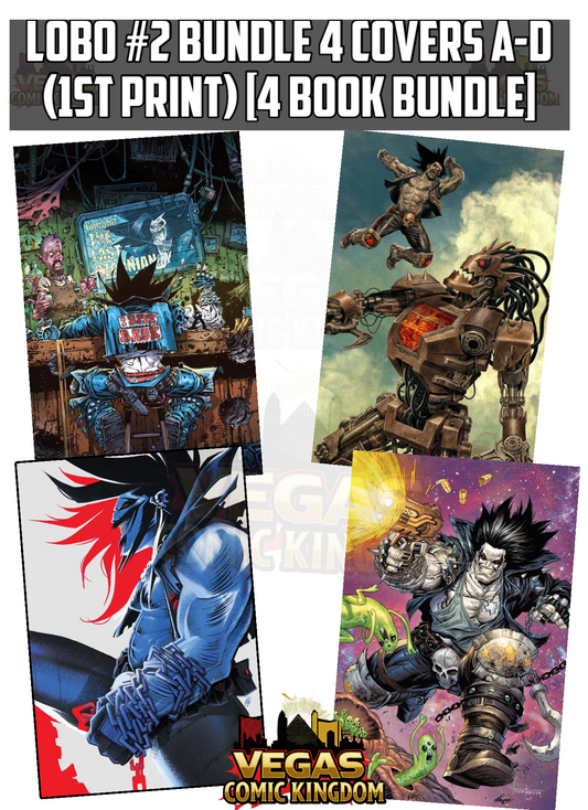 LOBO #2 Bundle 4 Covers A-D (1st Print) [4 Book Bundle]