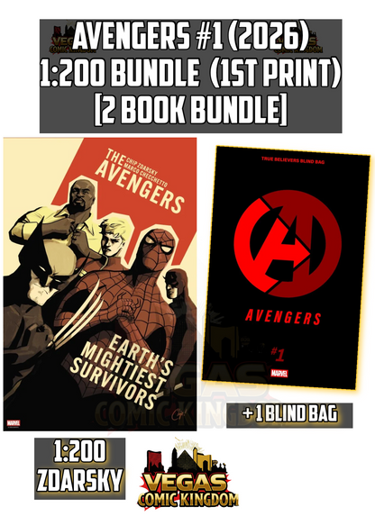 Avengers #1 & Variants (1st Print) Marvel Comics 2026