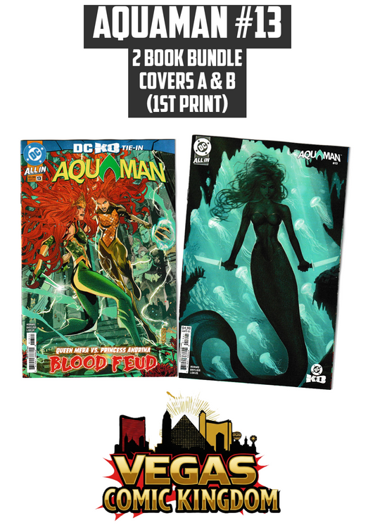 AQUAMAN #13 Bundle 2 Covers A & B 1st Print (DC KO Tie-In) [2 Book Bundle]