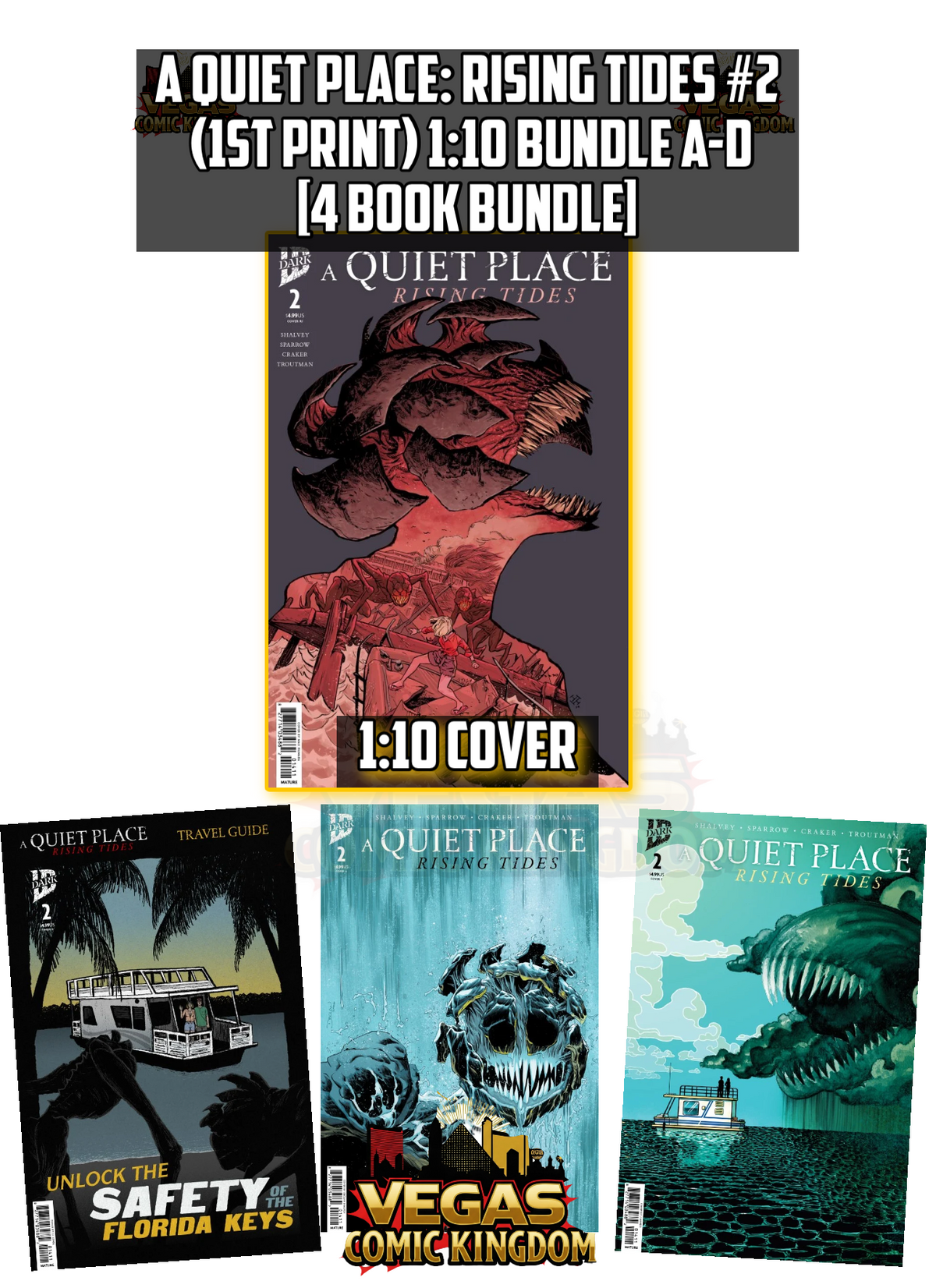 A Quiet Place: Rising Tides #2 (1st Print) IDW Dark 2026