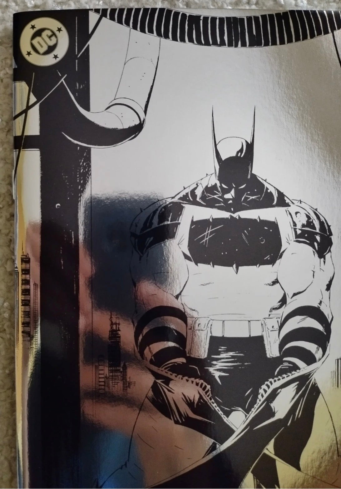 ABSOLUTE BATMAN #1 NOIR EDITION (ONE SHOT) CVR C FOIL VIRGIN [SIGNED BY SCOTT SNYDER]