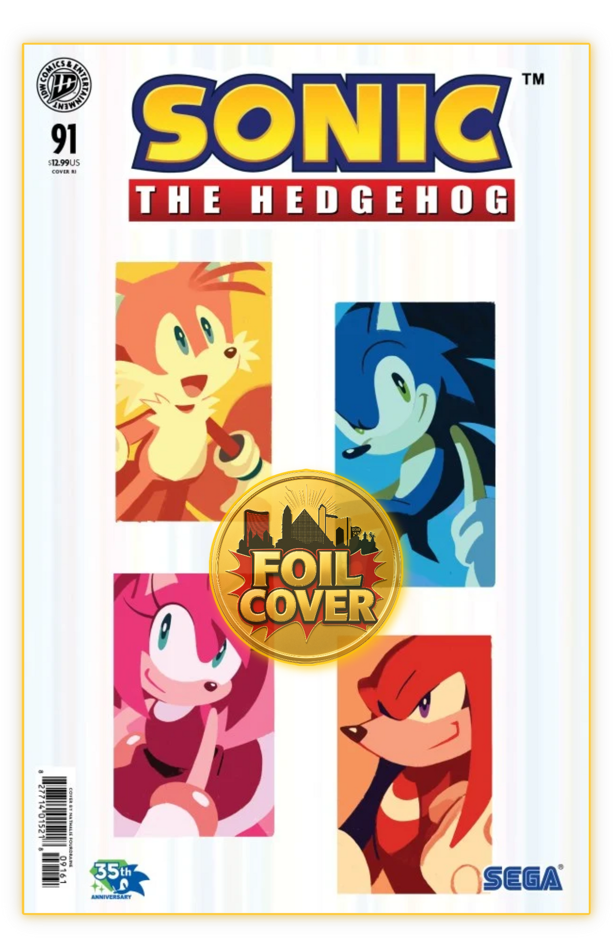 Sonic the Hedgehog #91 & Variants (1st Print) IDW Publishing 2026