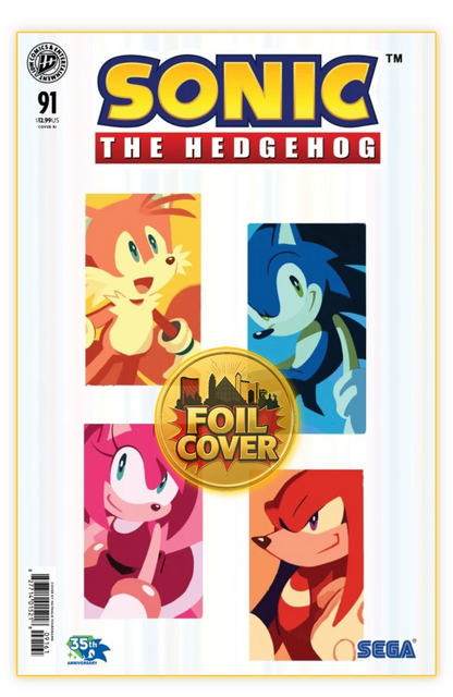 Sonic the Hedgehog #91 & Variants (1st Print) IDW Publishing 2026